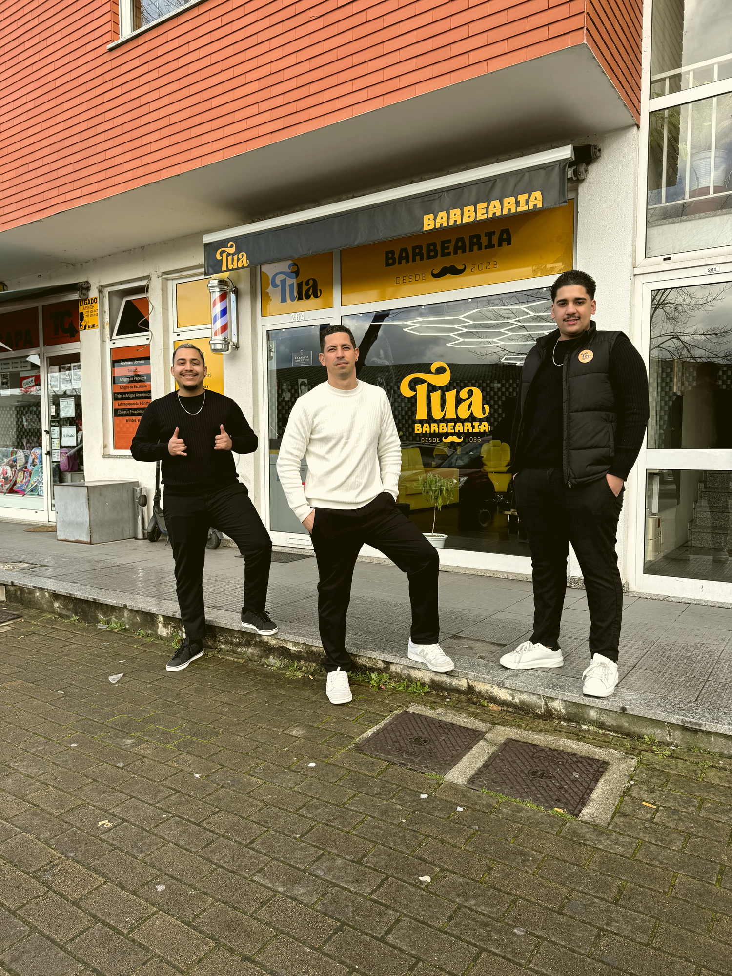 Interior da Tua Barbearia