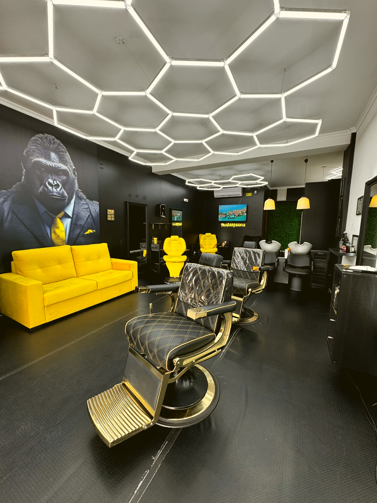 Interior da Tua Barbearia